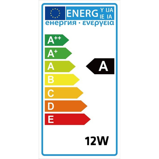 Plafon LED 12W z czujnikiem ruchu pir Energy MCE131 Zasięg 6m