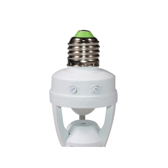 Oprawa żarówki z czujnikiem ruchu zmierzchu 360°  MCE24