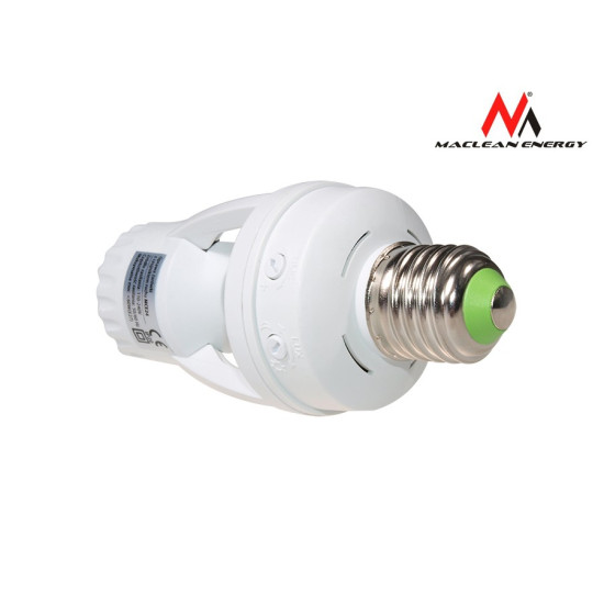 Oprawa żarówki z czujnikiem ruchu zmierzchu 360°  MCE24