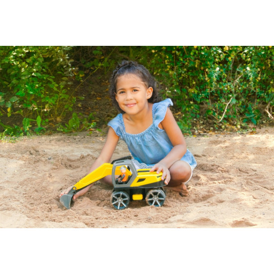 Koparka Truxx2 w otwartym pudełku