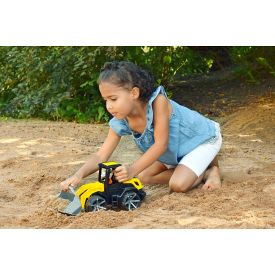 Spychacz Truxx2 w otwartym pudełku