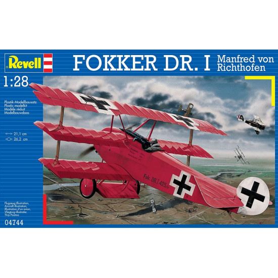 Model plastikowy Fokker Dr.I Richthofen