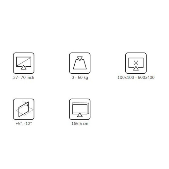 Stojak mobilny FL50-540BL1 