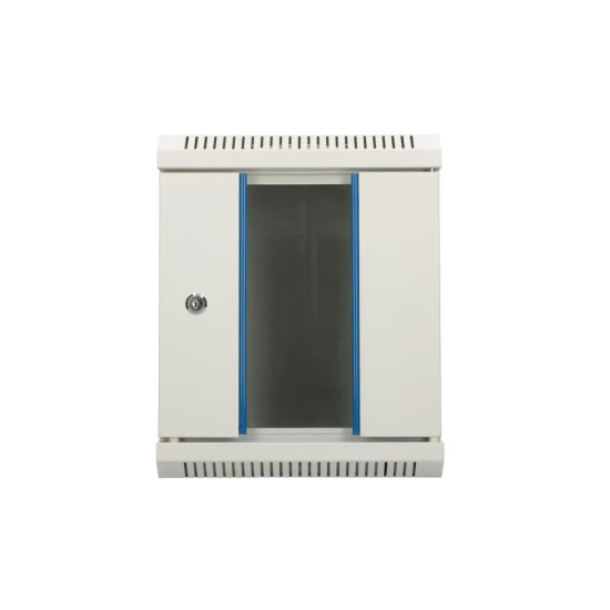 Szafa rack 6U 10 cali szara wisząca 