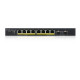Przełącznik GS1900-10HP v2 8port L2 PoE 2xSFP 70W 802.3at 