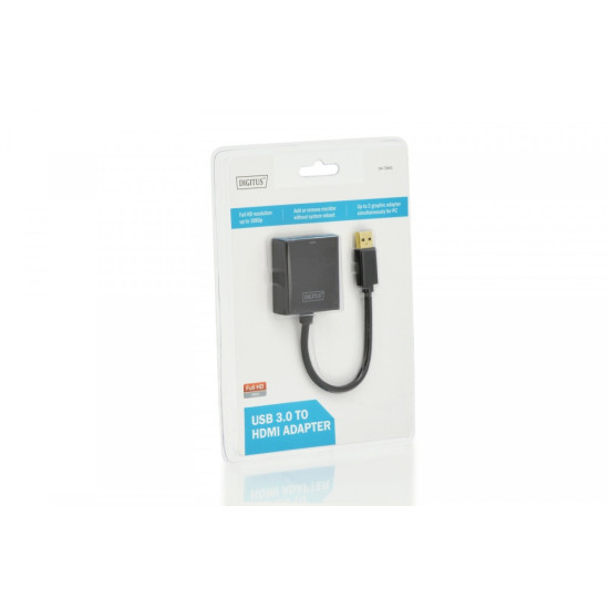 Adapter audio-video USB 3.0 do HDMI FHD 1920x1080p Dual Display