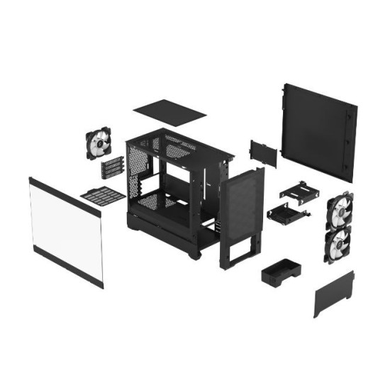 Obudowa Pop Mini Air RGB Black TG Clear Tint 