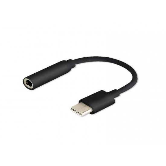 Adapter audio - USB typ C - Mini Jack 3,5mm, AK-35/B