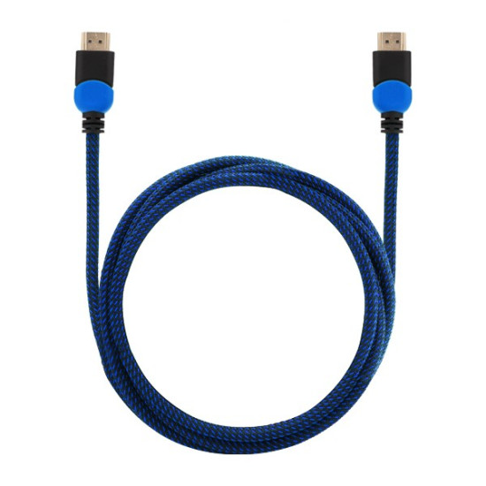 Kabel HDMI 2.0 dedykowany do Playstation niebiesko-czarny 1,8m, GCL-02