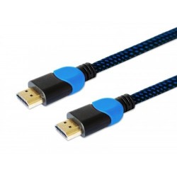Kabel HDMI 2.0 dedykowany do Playstation niebiesko-czarny 1,8m, GCL-02