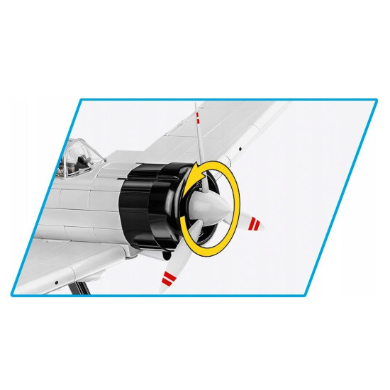 Klocki Mitsubishi A6M2 Zero-Sen 
