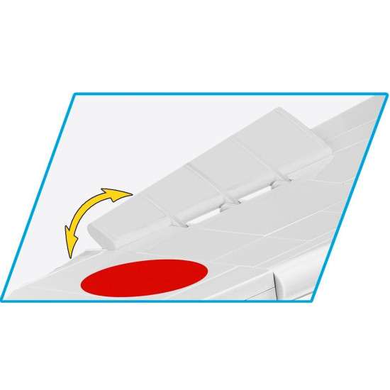 Klocki Mitsubishi A6M2 Zero-Sen 