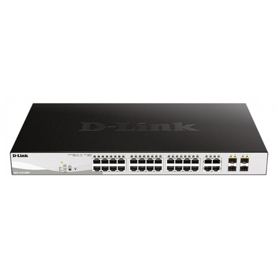 Przełącznik DGS-1210-28MP 24GE PoE+ 4SFP 