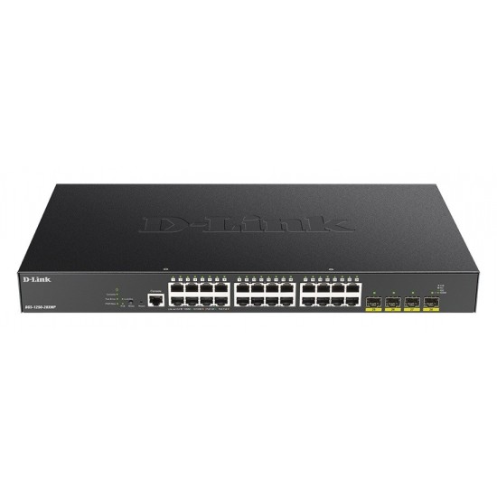 Przełącznik DGS-1250-28XMP 24GE PoE+ 4SFP+ 