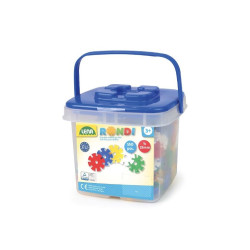 Klocki Rondi w wiaderku 550 elementów