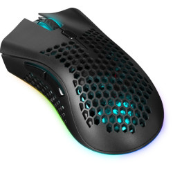 Mysz gamingowa bezprzewodowa Warlock GM-709L Optic RF RGB 2400 dpi 8P 