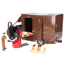 Pojazd Mercedes-Benz Sprinter UPS z kierowcą i akcesoriami