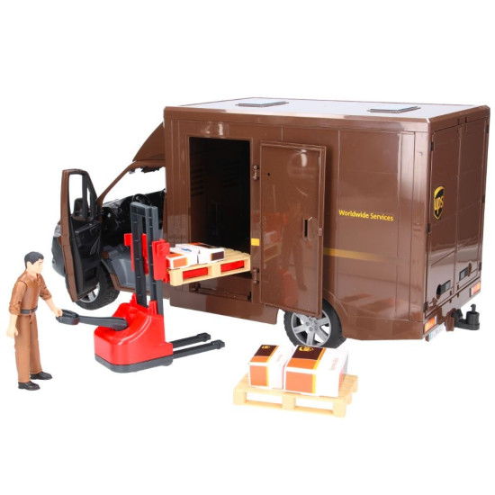 Pojazd Mercedes-Benz Sprinter UPS z kierowcą i akcesoriami