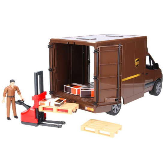 Pojazd Mercedes-Benz Sprinter UPS z kierowcą i akcesoriami