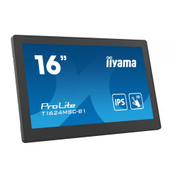 Monitor 15.6 cali T1624MSC-B1 IPS,poj.10pkt.450cd,24/7,media player,6H