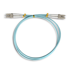 Patchcord światłowodowy LC/UPC-LC/UPC | MM | 50/125 | OM3 | 1m