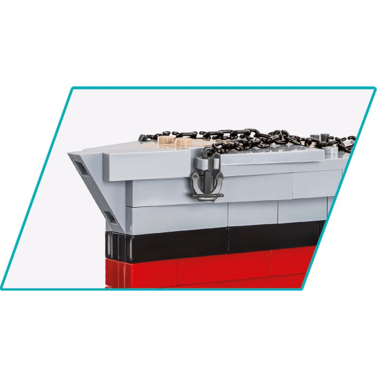 Klocki Historical Collection Battleship Gneisenau 