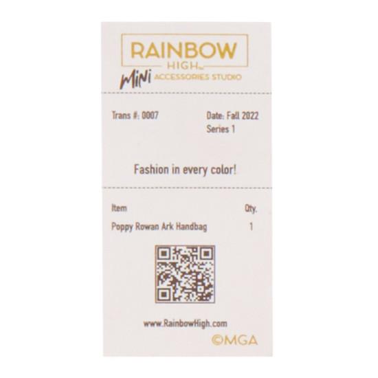 Torebka Rainbow High Accessories Studio Series 1 Asortyment
