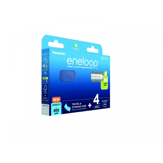 Akumulator Eneloop AAA 800 mAh 4 szt + pudełko 