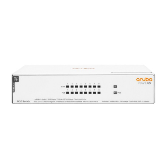 Przełącznik Switch ARUBA Instant On 1430 8x1GbE PoE R8R46A 