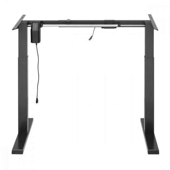 Biurko z elektryczną regulacją wysokości Stelaż szary Ergo Office ER-433