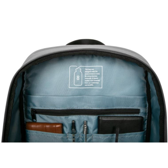 Plecak 16 cali Sagano EcoSmart Commuter czarno-zielony