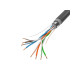 Kabel FTP Kat.5E CU 305 m drut outdoor 