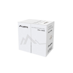 Kabel UTP Kat.5e DRUT black  LCU5-12CU-0305-BK 