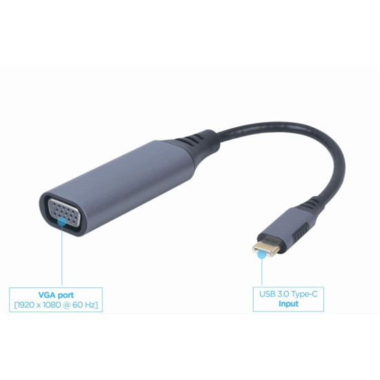 Adapter USB-C to VGA D-SUB 