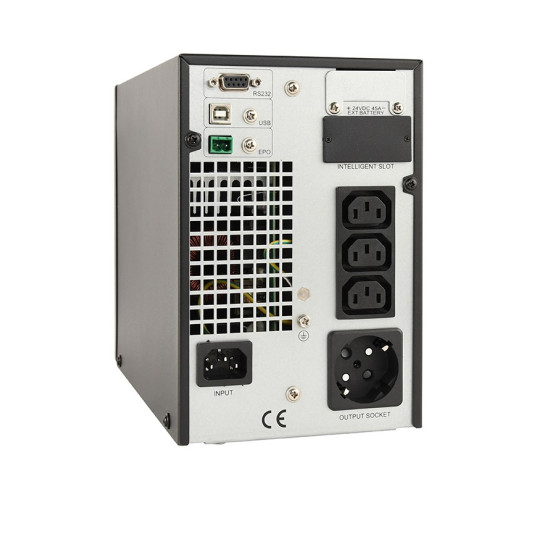 Zasilacz UPS 1000VA On-Line 3xIEC 1xSchuko USB 