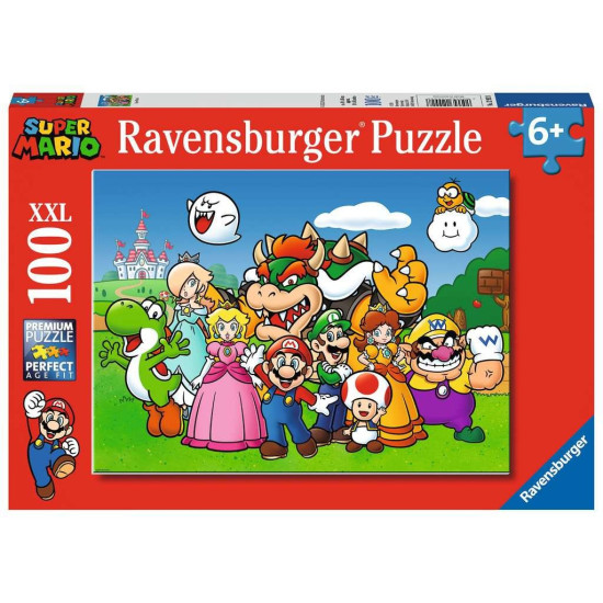 Puzzle 100 elementów XXL Super Mario