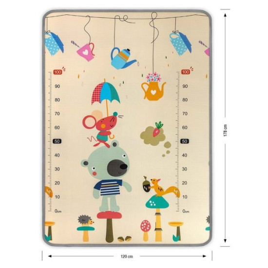 Mata piankowa zwijana Kinder Misie i Wieloryby