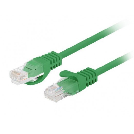 Patchcord kat.5e UTP 1m zielony 10-pak PCU5-20CC-01