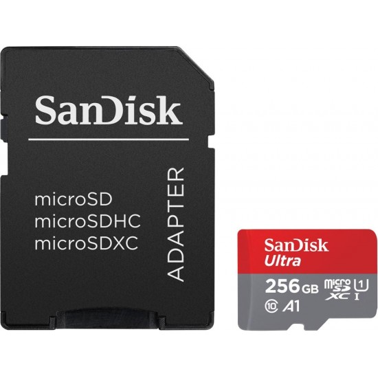 Ultra microSDXC 256GB 150MB/s A1 + Adapter SD 