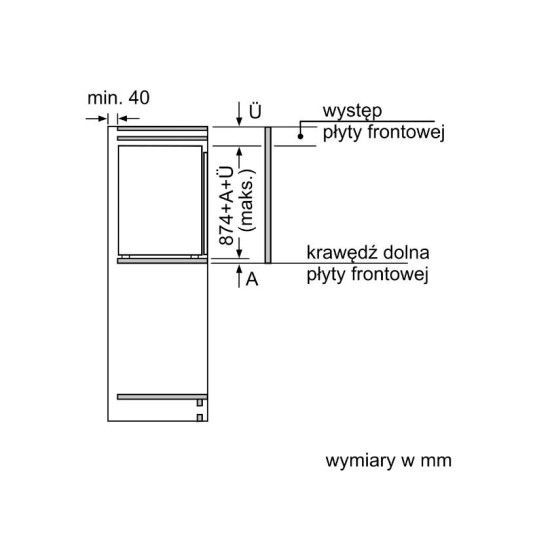Chłodziarko-zamrażarka KIL22NSE0