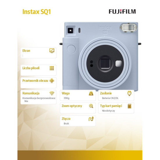 Aparat Instax SQ1 niebieski