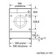 Pralka do zabudowy WIW24342EU 