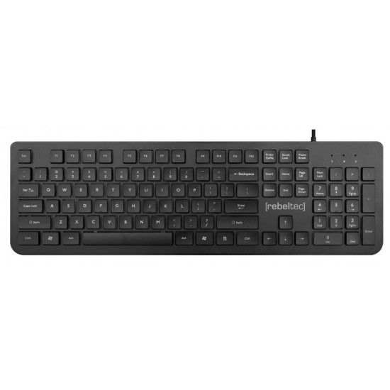 Klawiatura USB Spiro pełnowymiarowa 