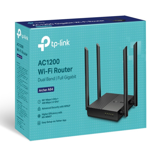 Router Archer A64 AC1200 1WAN 4LAN 