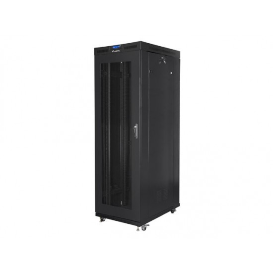Szafa rack stojąca 19 cali 42U 800x1200 czarna 