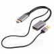 Adapter HDMI do DP 4K 60Hz USB-A powered