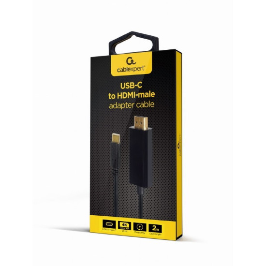 Kabel USB-C do HDMI male 4K 60Hz 2m