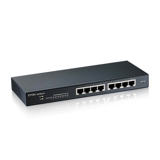 Przełącznik zarządzalny GS-1900-8 switch 8x1GbE RJ-45 