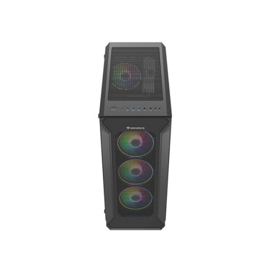 Obudowa Genesis Irid 505 z oknem, ARGB, USB 3.0 