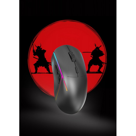 Mysz dla graczy YMS 3500BK SAMURAJ , podwójne łącze, akumulator 